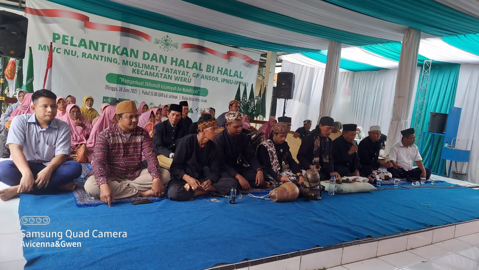 Kesenian Brai Meriahkan Pelantikan MWC Dan Banom NU Kecamatan Weru NU