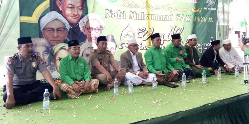 Madrsah Aswaja MWC NU Gebang Gelar Peringatan Maulid Nabi
