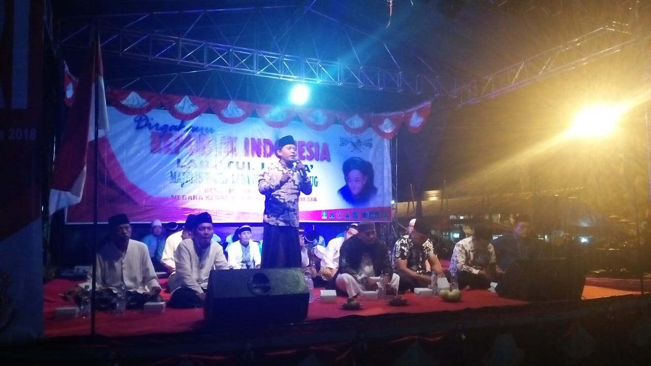 Lailatul Ijtima’, MWC NU Ciledug Peringati HUT ke-73 RI