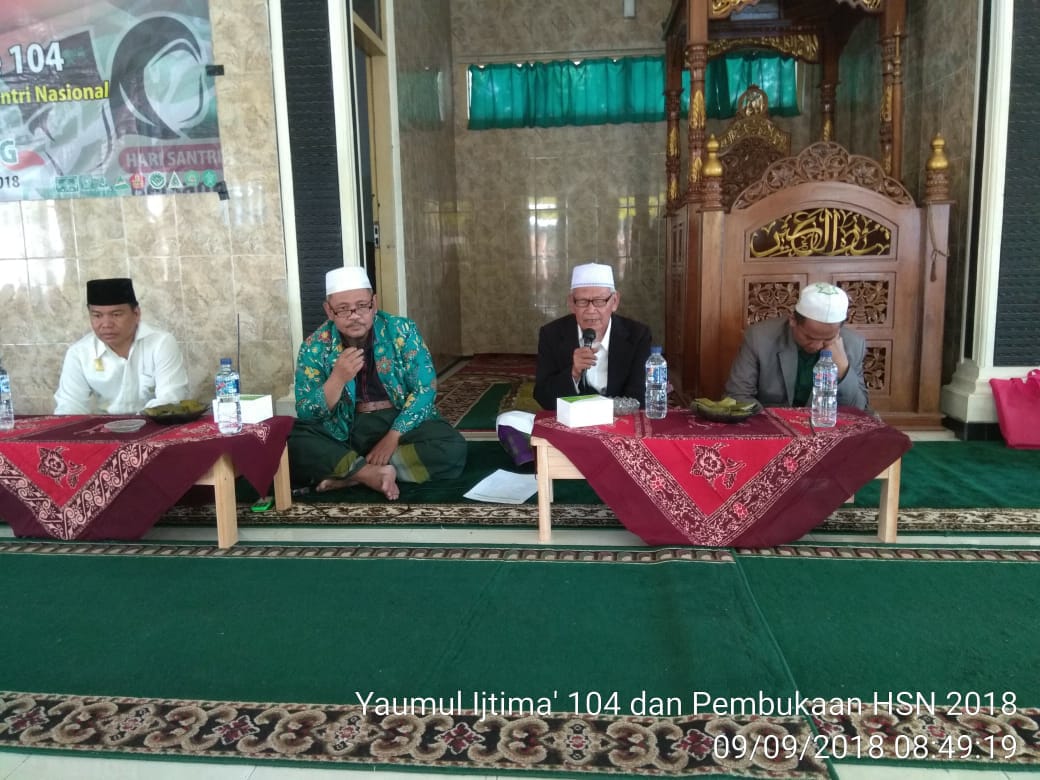 Gelar Yaumul Ijtima’, MWCNU Gebang Buka Rangkaian HSN 2018
