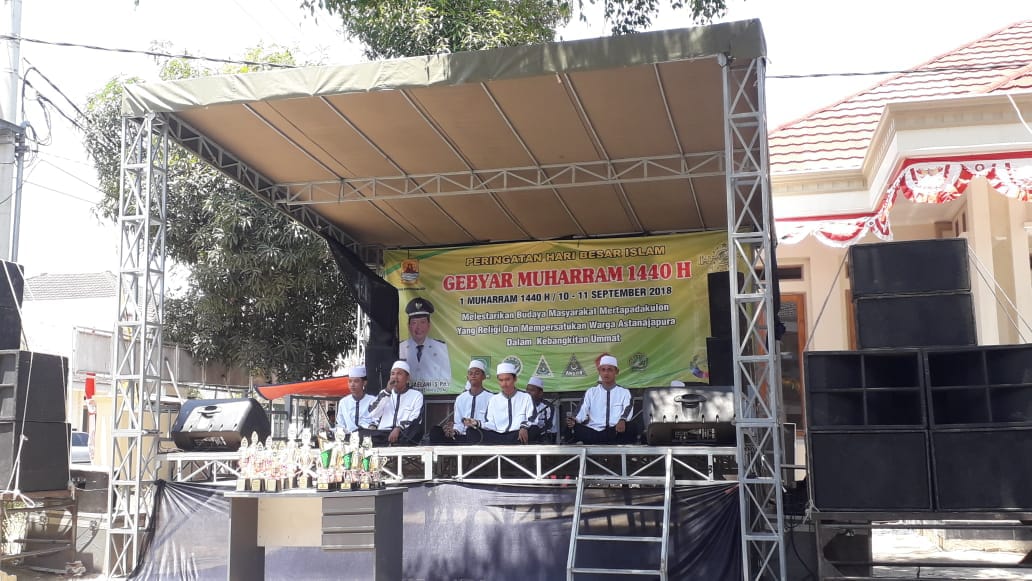 Sambut Tahun Baru Islam, Keluarga Besar NU Astanajapura Gelar Berbagai Lomba
