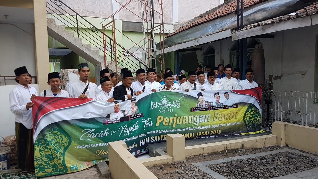 Peringati HSN 2018, KBNU Kabupaten Cirebon Lakukan Ziarah dan Napak Tilas Perjuangan Santri
