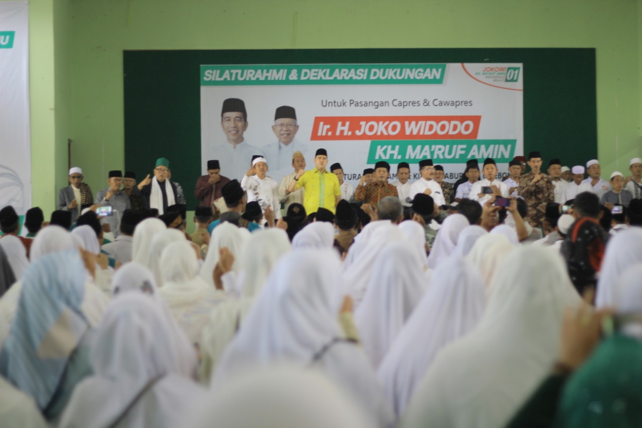 Ulama – Kiai Cirebon, Sepakat Dukung Jokowi – Ma’ruf Amin