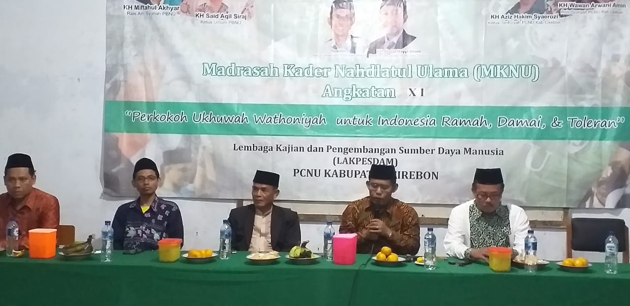 Terus Ciptakan Kader, Lakpesdam PCNU Kabupaten Cirebon Gelar MKNU Angkatan XI