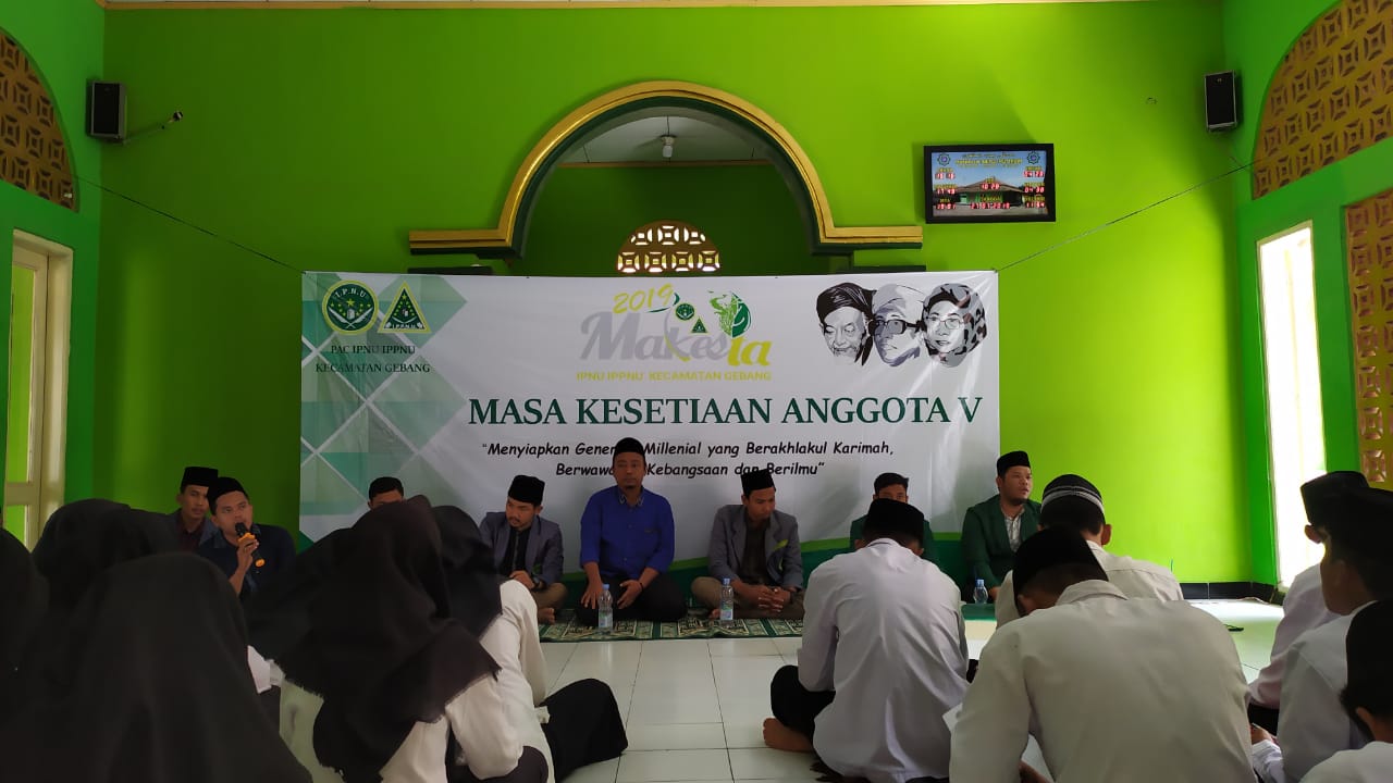 IPNU IPPNU Gebang: Makesta Ajang Ciptakan Pelajar Berakhlak
