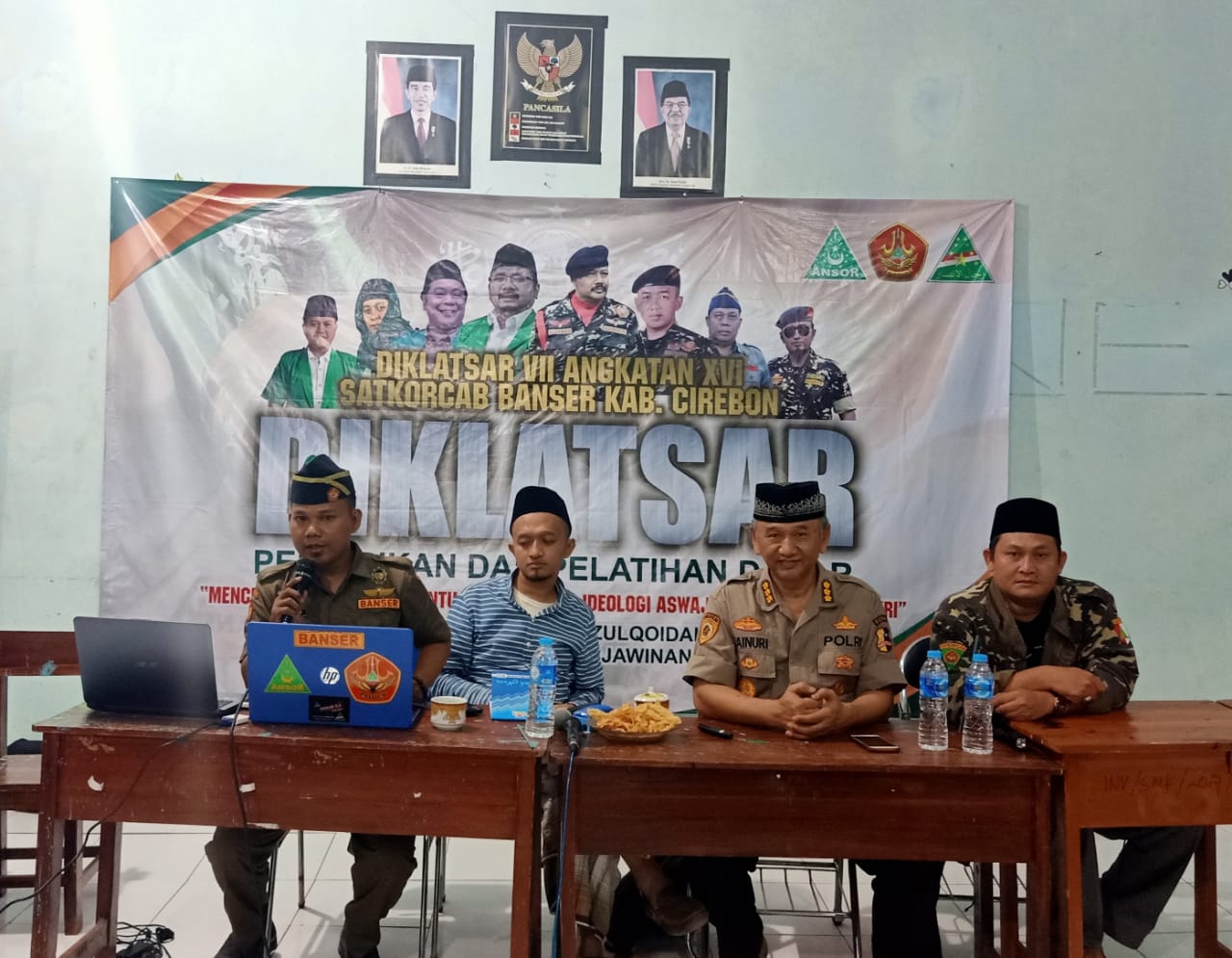 Diklatsar Banser Gembleng Pemuda Cinta NU dan NKRI