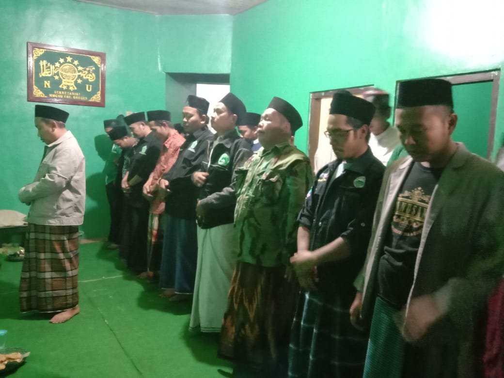 MWCNU Greged Laksanakan Salat Ghaib dan Tahlil Atas Wafatnya Mbah Moen