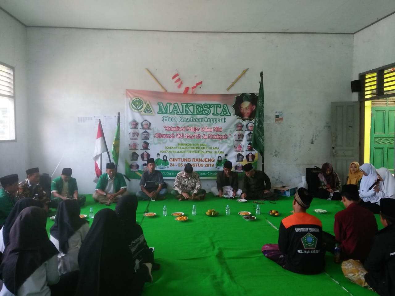 Perkuat Paham Aswaja di Kalangan Pelajar, PR IPNU IPPNU Gintung Ranjeng Ciwaringin Gelar Makesta