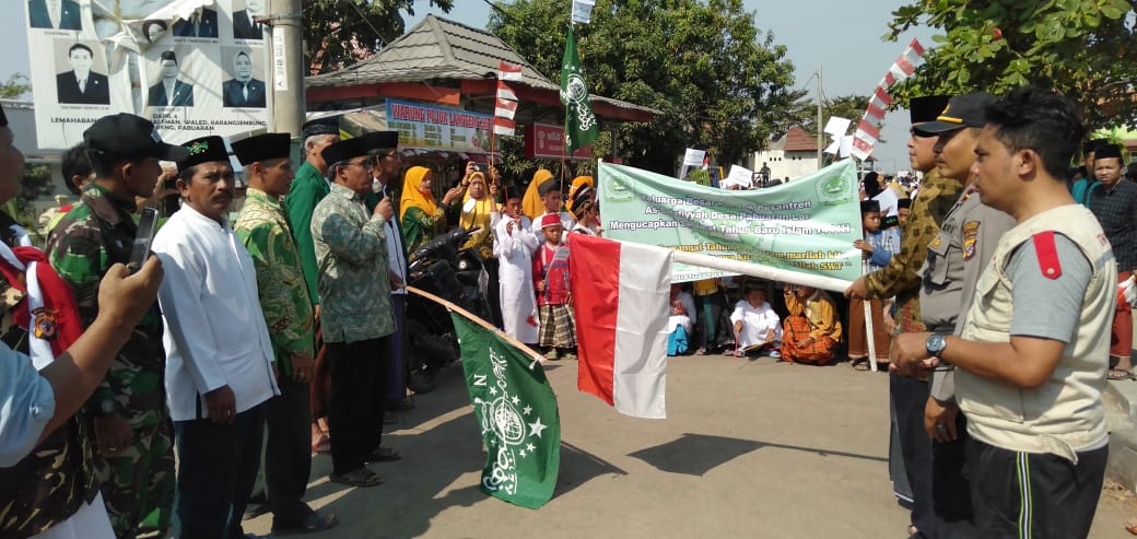 MWC NU Pabuaran Gelar Pawai Sambut Tahun Baru Hijriyah