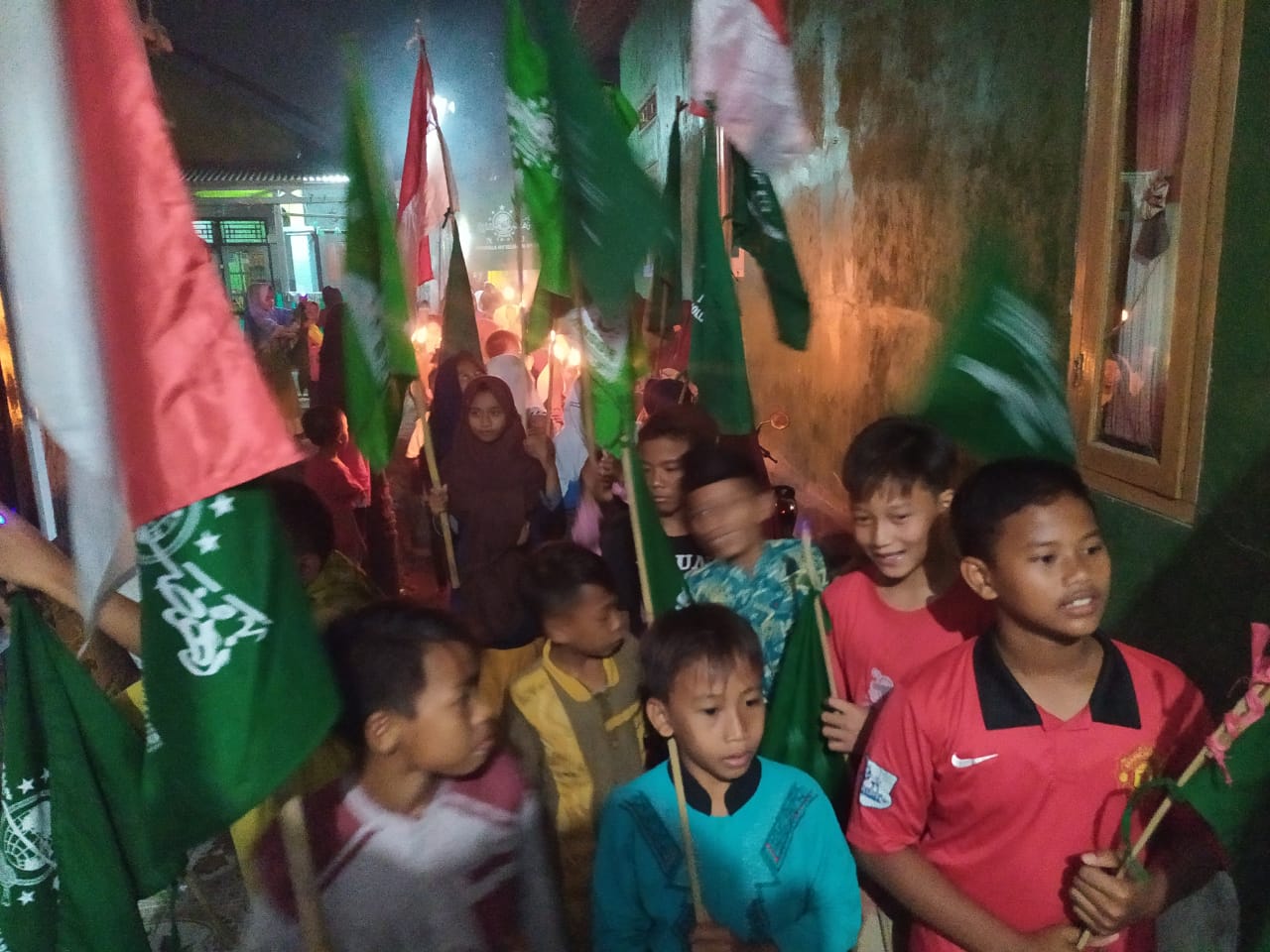 Musala Muallafatul Qulub Desa Grogol Gelar Pengajian dan Pawai Obor