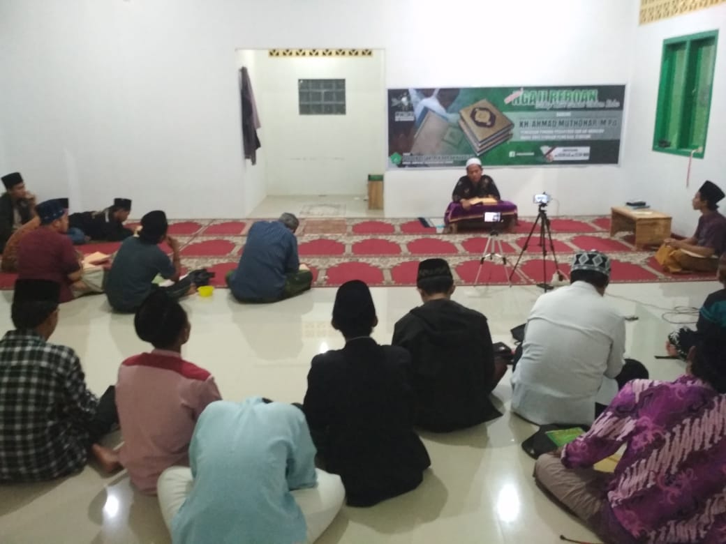 Keluarga Besar MWC NU Susukanlebak Rutin Ngaji Kitab Karya Hadratussyaikh KH Hasyim Asy’ari