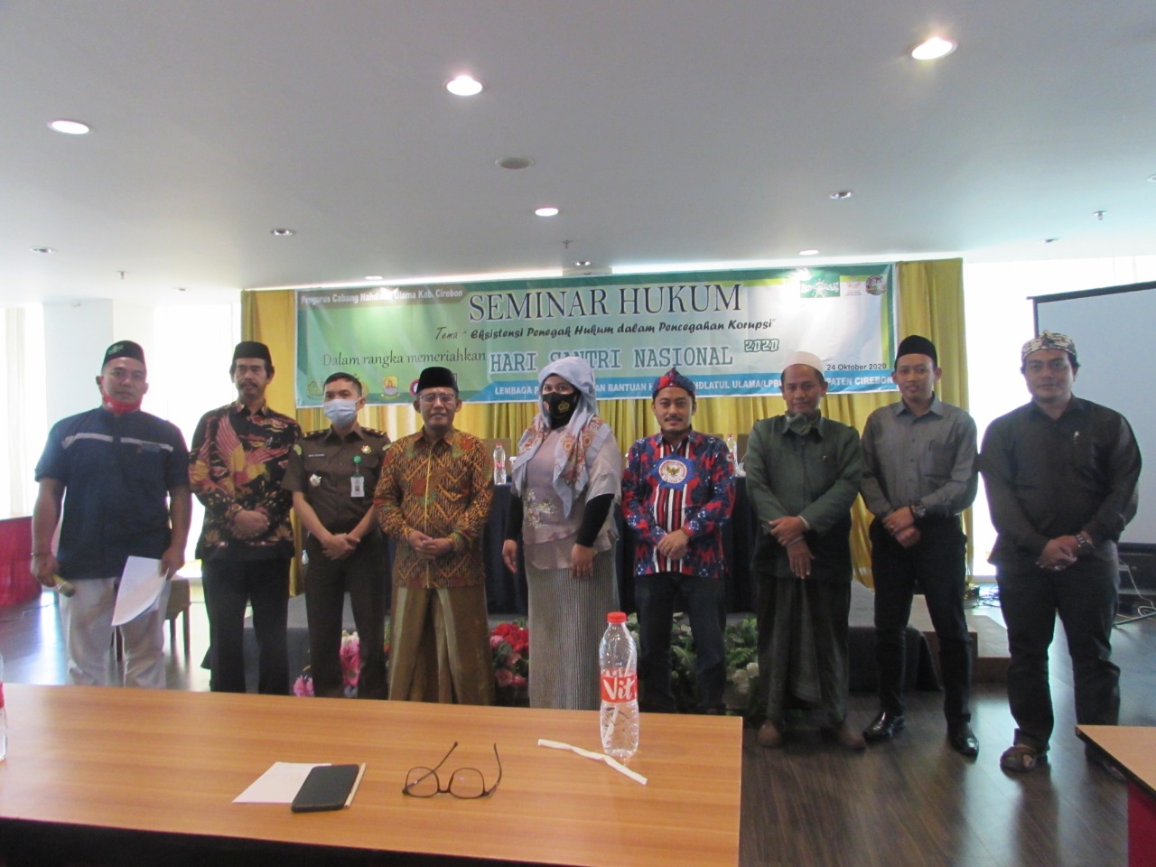 Gelar Seminar, LPBH NU Kab Cirebon Bahas Eksistensi Penegak Hukum Pencegahan Korupsi