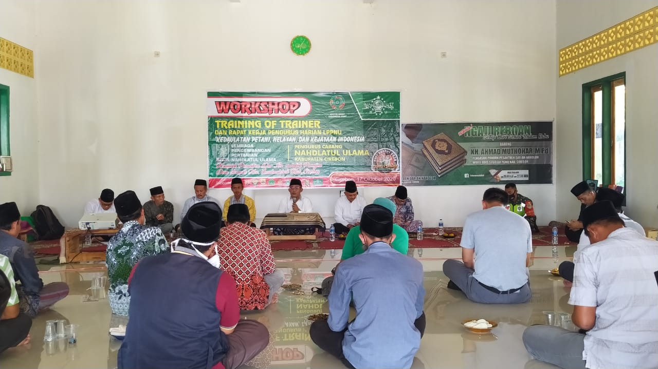 Siapkan Pendamping Petani, LPPNU Kab Cirebon Gelar TOT