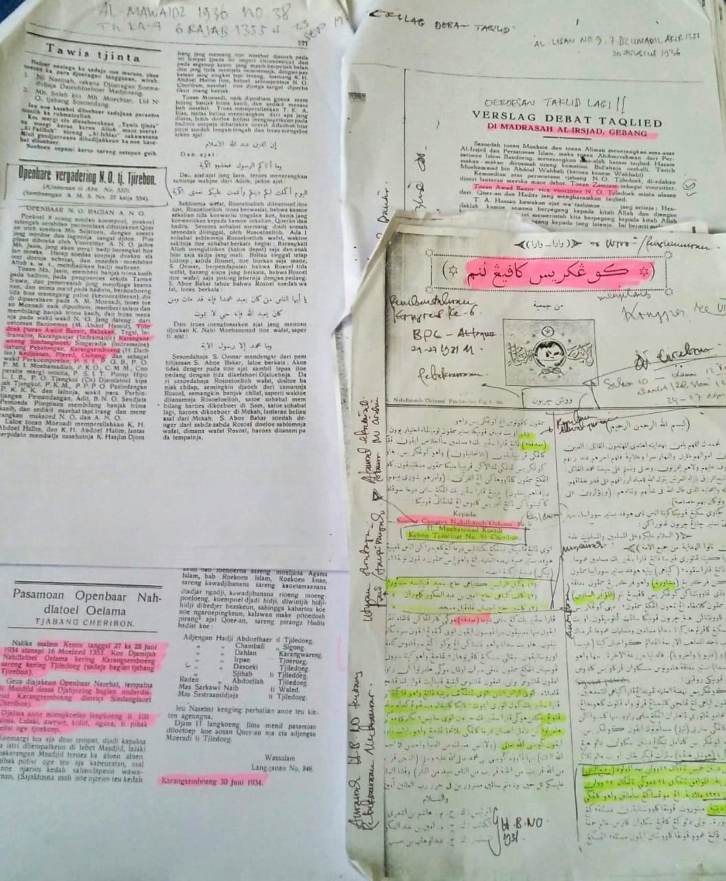 Lembaran Awal NU di Cirebon