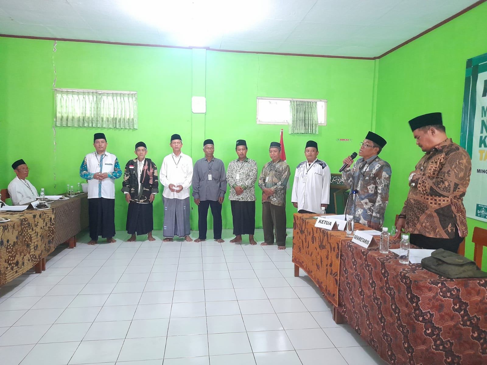 Dihadiri Langsung Ketua PCNU, MWC NU Kec. Plumbon Adakan Konfercam