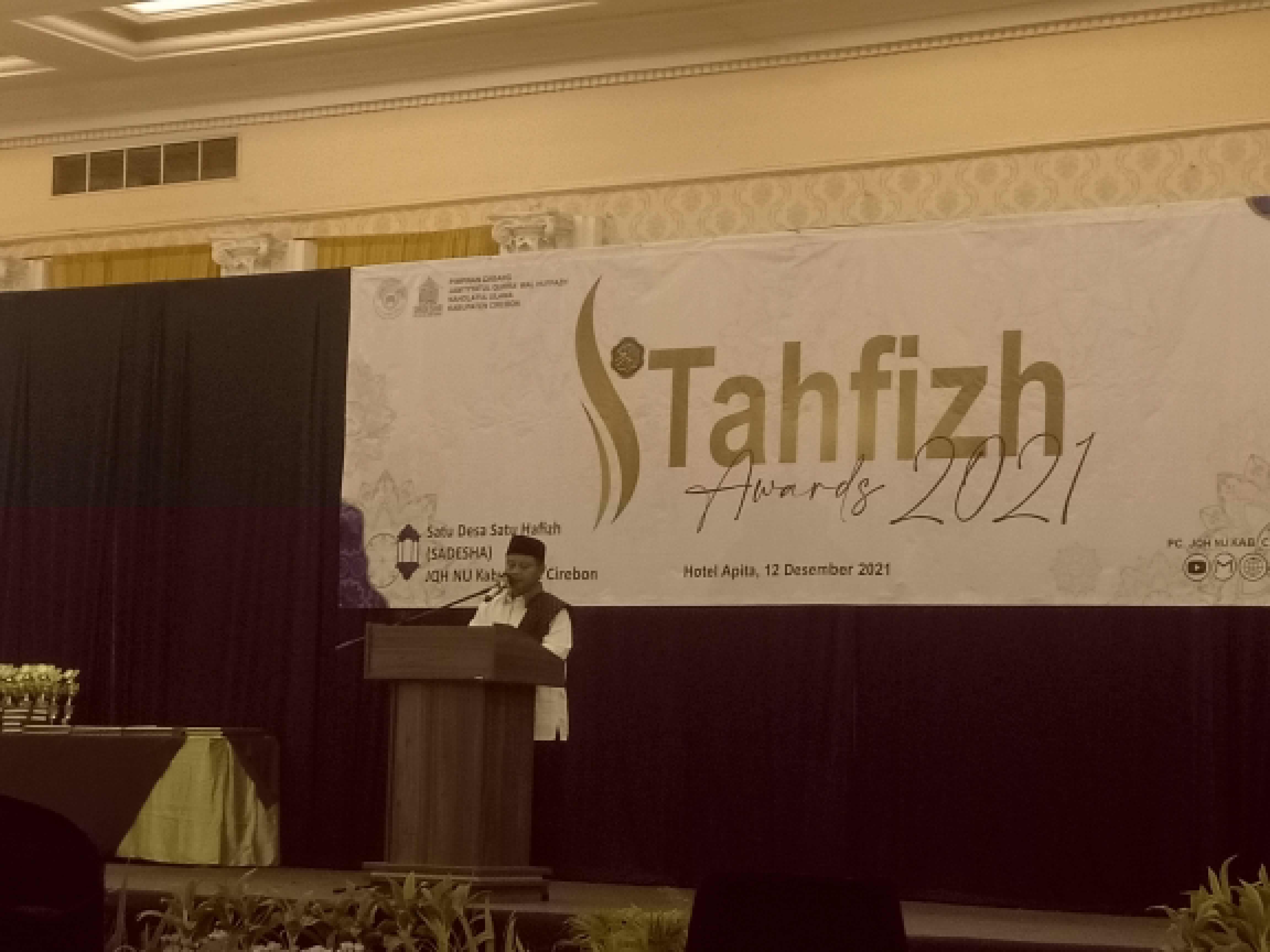 Dihadiri Wagub Jabar, JQH NU Kab. Cirebon Gelar Tahfizh Award 2021
