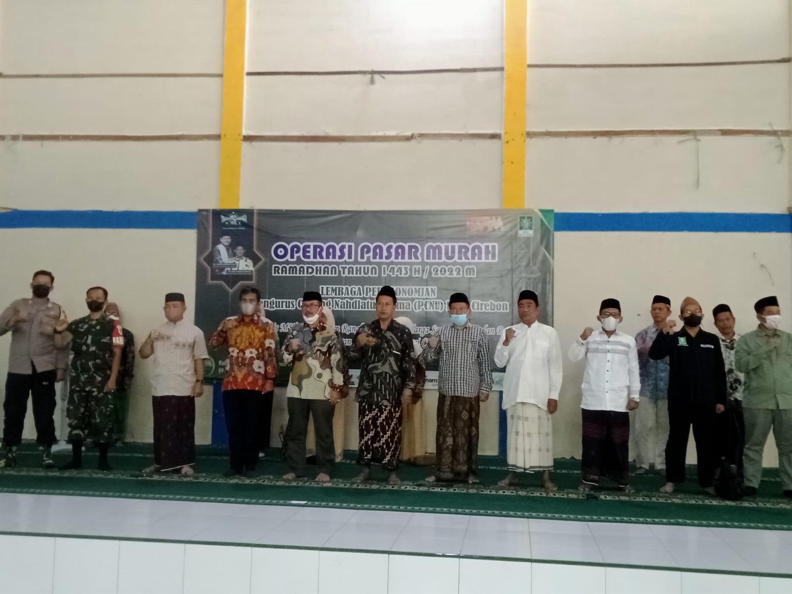 PCNU Kabupaten Cirebon Buka Kegiatan Operasi Pasar Murah