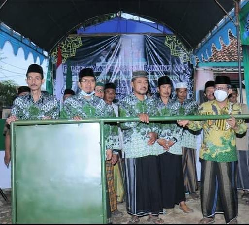 Sejarah Baru, Kepengurusan Ranting NU Desa Rawagatel Dilantik sekaligus Launching Plangisasi Ranting NU