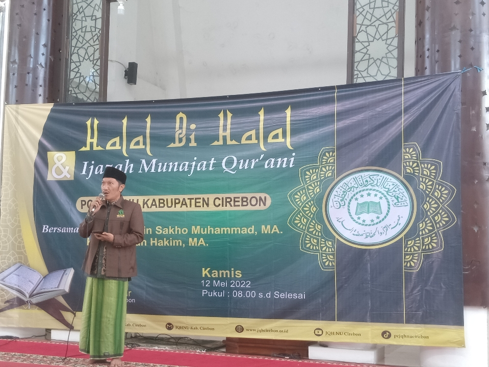 PC JQHNU Kab. Cirebon Gelar Halalbihalal dan Ijazah Munajat Qur’ani