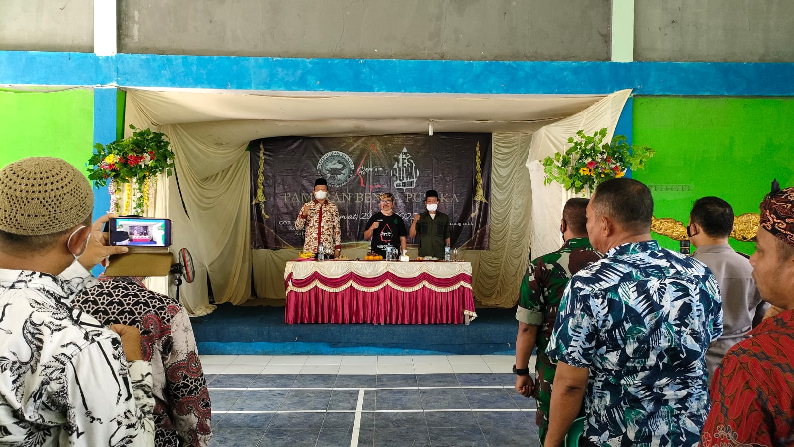 Rawat Khazanah Budaya, PC Lesbumi Kabupaten Cirebon Gelar Pameran Benda Pusaka Nusantara