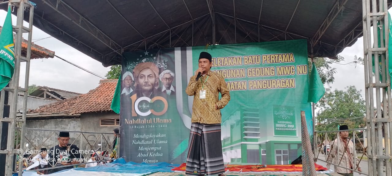 Jelang Satu Abad NU, MWC NU Panguragan Langsungkan Peletakan Batu Pertama Gedung KBNU