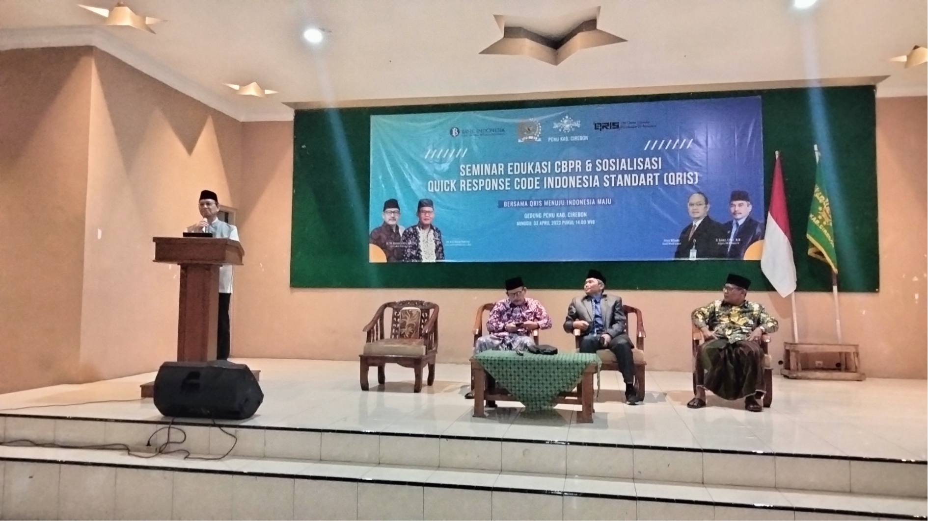 Warga Nahdliyin Ikuti Sosialisasi QRIS BI Cirebon