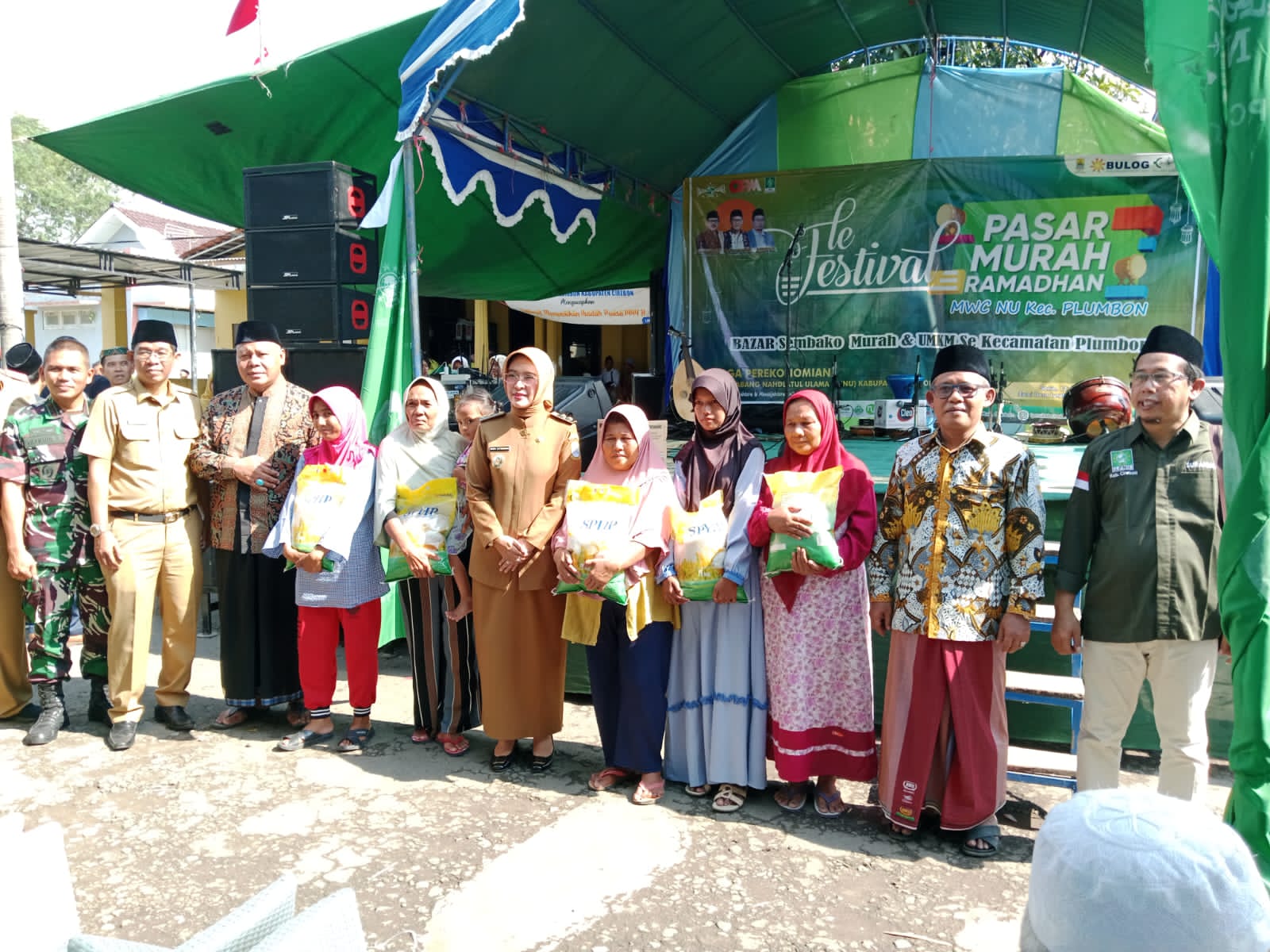 PCNU Kabupaten Cirebon Buka Rangkaian Festival Operasi Pasar Murah Ramadan 2023