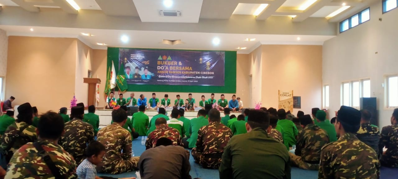 Pererat Kepengurusan, Ansor-Banser se-Kabupaten Cirebon Gelar Bukber dan Doa Bersama