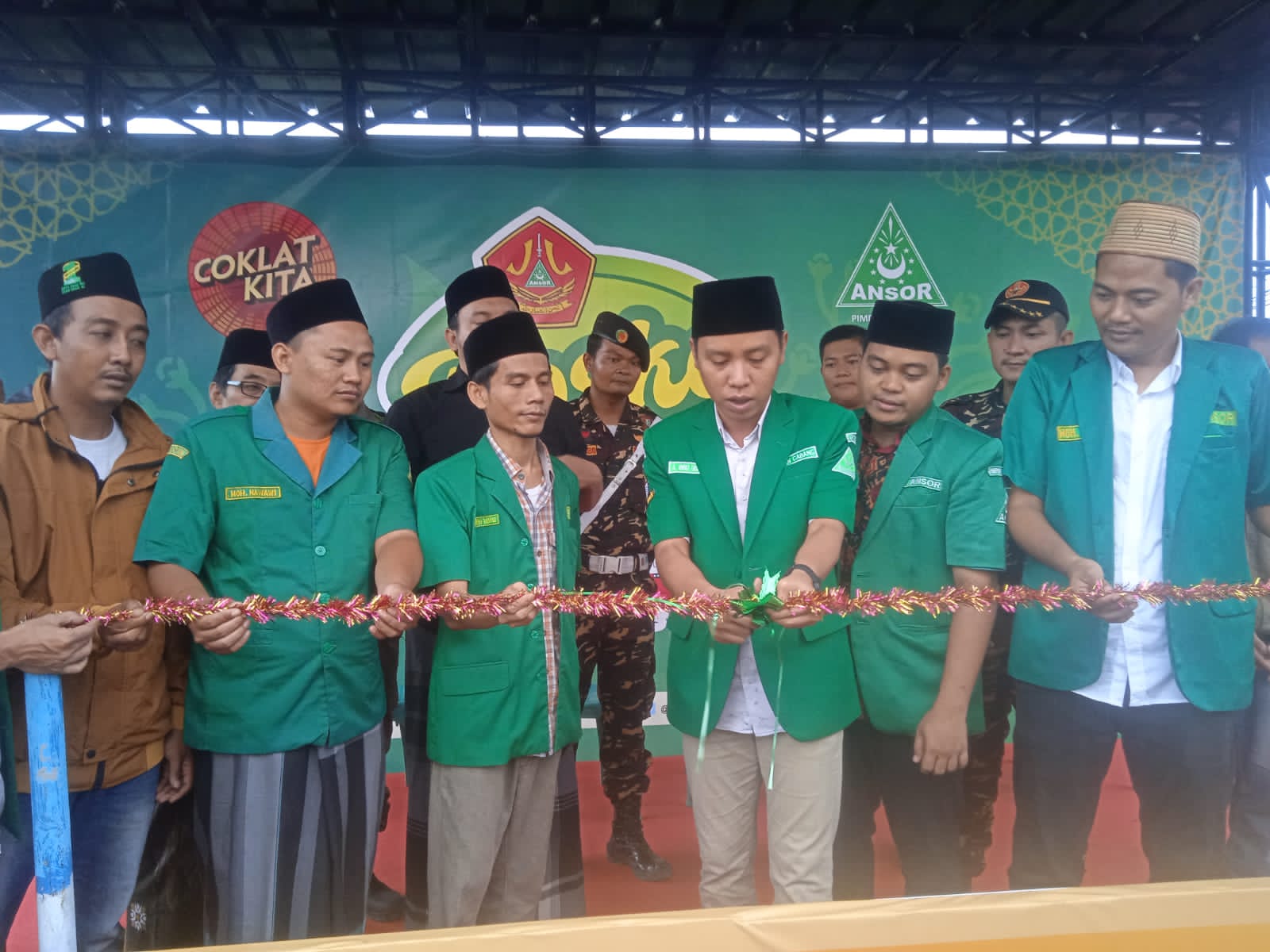 GP Ansor Kabupaten Cirebon Resmikan Posko Mudik Lebaran 2023