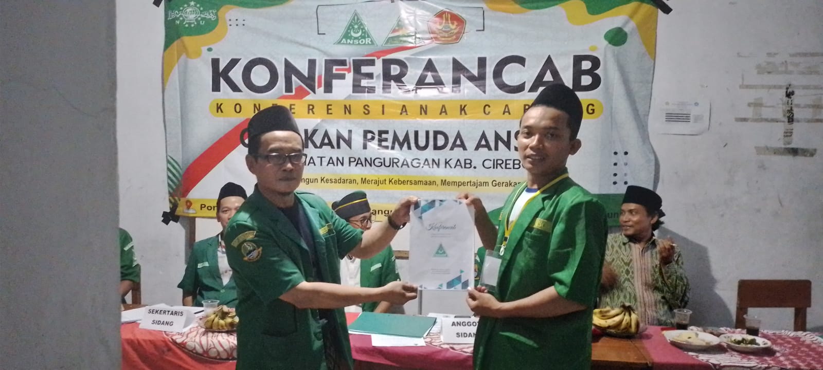 Terpilih Aklamasi, Mohammad Saefus Solihin Nahkodai PAC GP Ansor Kecamatan Panguragan