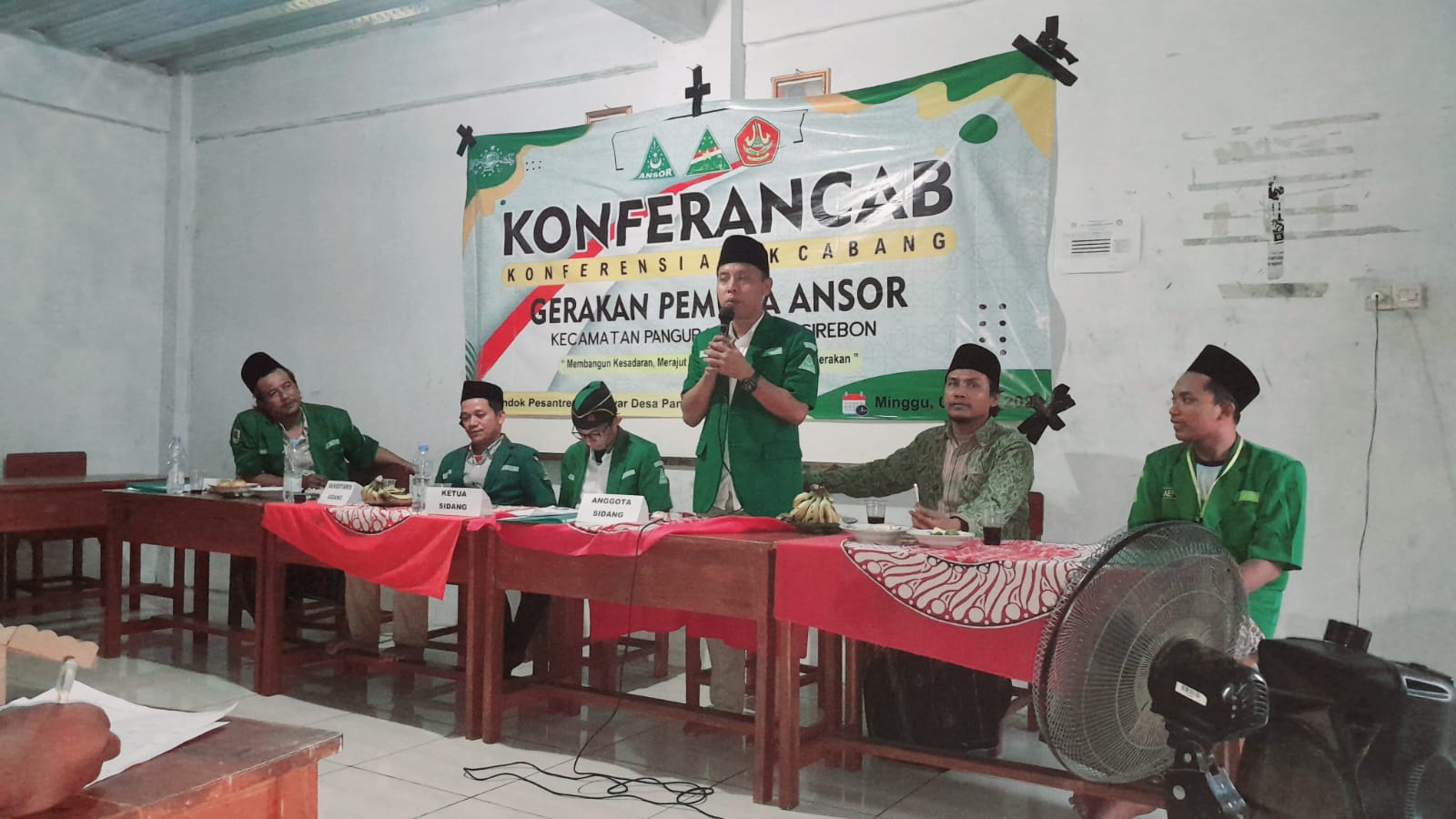 Ini Pesan Ketua Ansor Kabupaten Cirebon kepada Kader Ansor Panguragan saat Konferancab