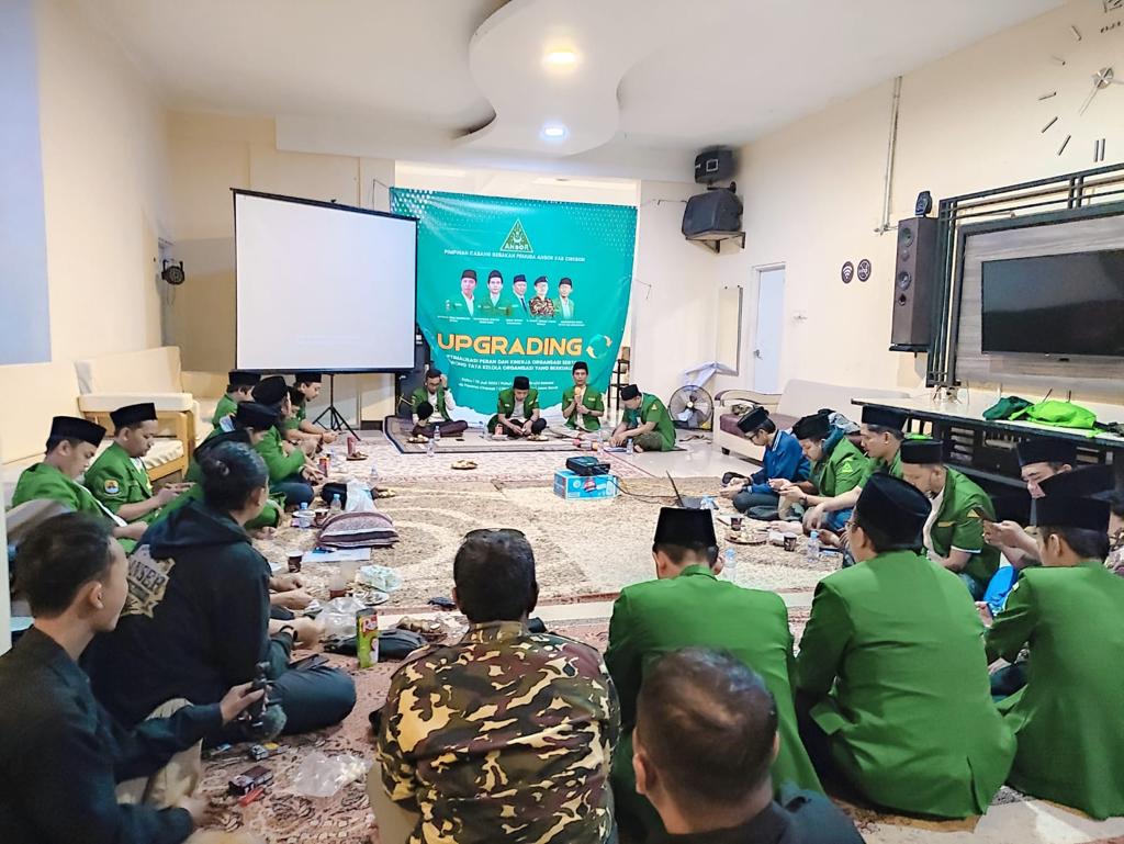 Tingkatkan Mutu Kepengurusan, PC Ansor Kabupaten Cirebon Adakan Upgrading