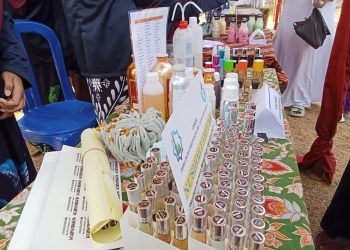 Peringati Maulid Nabi dan Hari Santri, MWCNU Karangwareng Gelar Bazar UMKM dan Sembako Murah