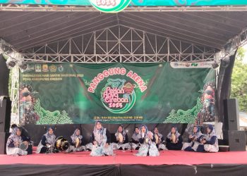 Muslimat NU Kabupaten Cirebon Cetak Kader Selawat Lewat Lomba Hadrah dan Qasidah