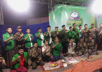 Pimpinan Ansor Kabupaten Cirebon Ajak Petugas Posko Mudik Beri Layanan Maksimal