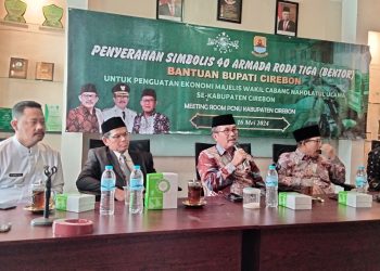 Serahkan 40 Bentor, Bupati Imron Minta Warga NU Perkuat Prekonomian