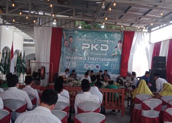 Padukan Musik Angklung dan Rebana, Ansoruna Entertainment Meriahkan Opening Ceremony PKD Ansor Panguragan